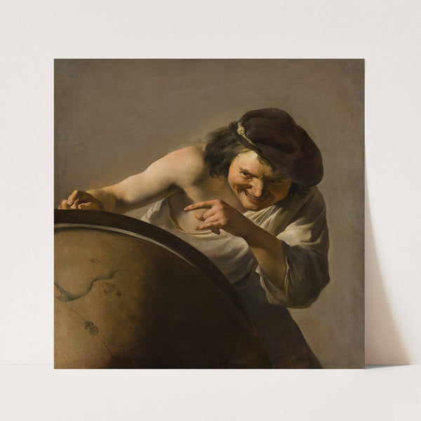 Democritus,the Laughing Philosopher (c. 1630) by Johannes Paulus Moreelse