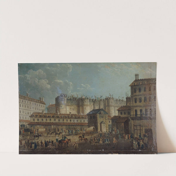 Démolition de la Bastille, le 17 juillet 1789 (1789) by Pierre-Antoine Demachy
