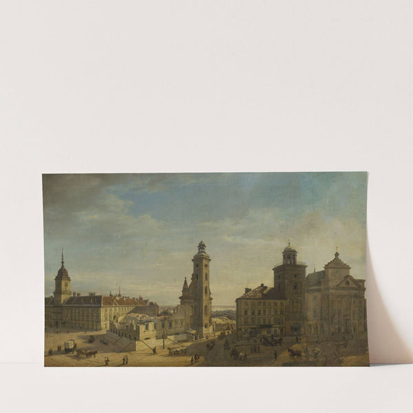 Demolition of the church St. Clara and the Bernardine nunnery in Warsaw (1843) by Wincenty Kasprzycki