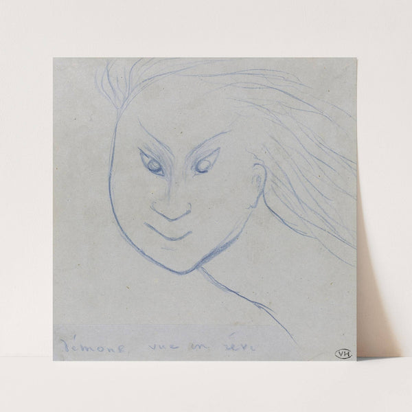 Démone vue en rêve (1872-1873) by Victor Hugo