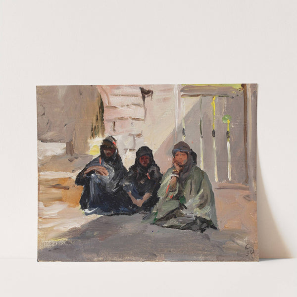 Demor – Bedouin women. From the journey to Palestine (1901) by Jan Ciągliński