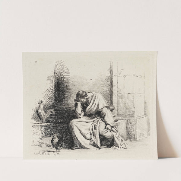 Den angrende Peter by Carl Bloch