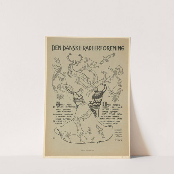 Den Danske Radeerforening (1893) by Niels Skovgaard