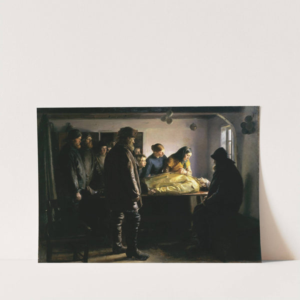 Den druknede (1896) by Michael Ancher