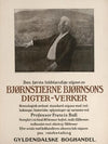 Den første fuldstændige utgave av Bjørnstjerne Bjørnsons Digter-verker