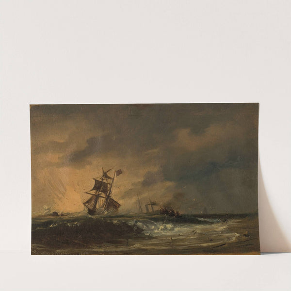 Den første komposisjon by Amaldus Nielsen