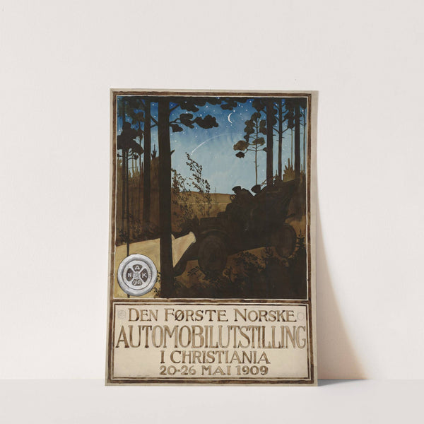 Den første norske Automobilutstilling i Christiania 20.-26. Mai 1909 (1909) by Severin Heiberg Segelcke