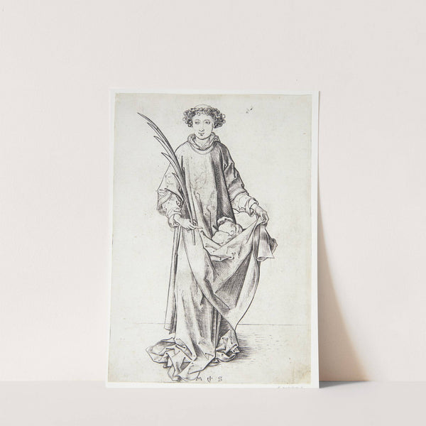 Den hellige Stefanus by Martin Schongauer