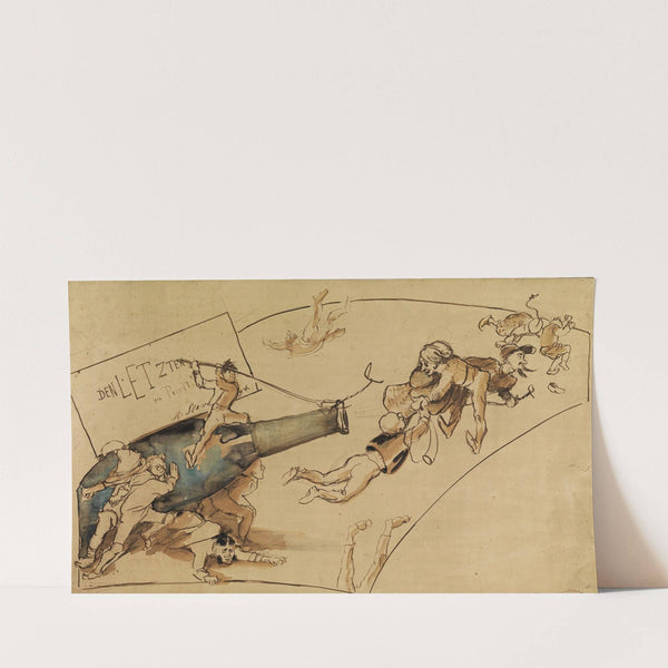 Den letzten ein Prosit by Max Slevogt