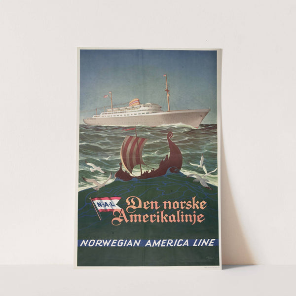 Den Norske Amerikalinje = Norwegian America Line (1948) by Karl Dahl