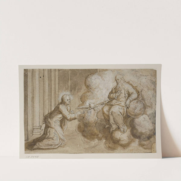 Den ubesmittede undfangelse by Francesco Maffei