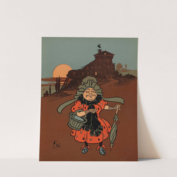 Denslow’s Mother Goose Pl 23 (1901) by William Wallace Denslow