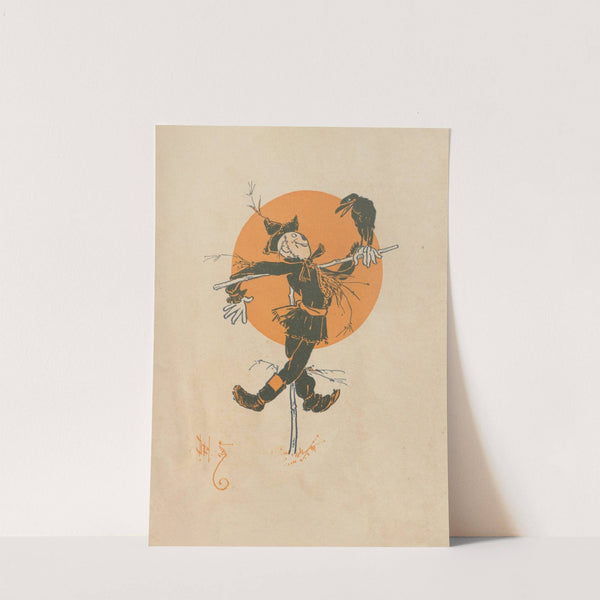 Denslow's Scarecrow and the tin-man Pl.6 by William Wallace Denslow