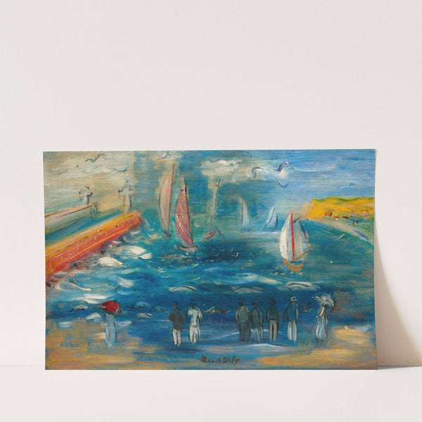 Départ des régates (circa 1950) by Raoul Dufy