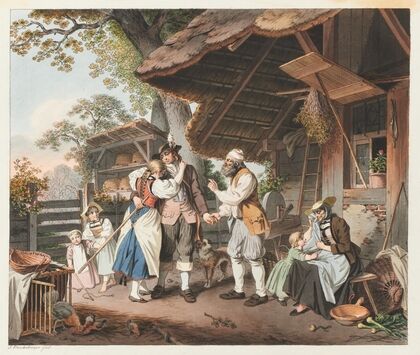 Départ du Soldat Suisse (1778 - 1780)