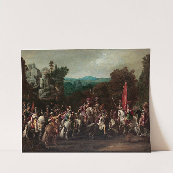 Departure of the Amazons (1620s) by Claude Déruet