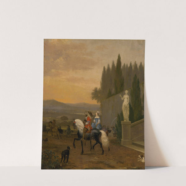 Departure To The Hunt by Hendrick Ten Oever