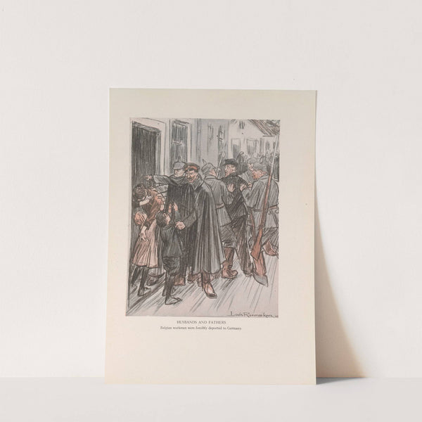 Deportation (1916-1917) by Louis Raemaekers