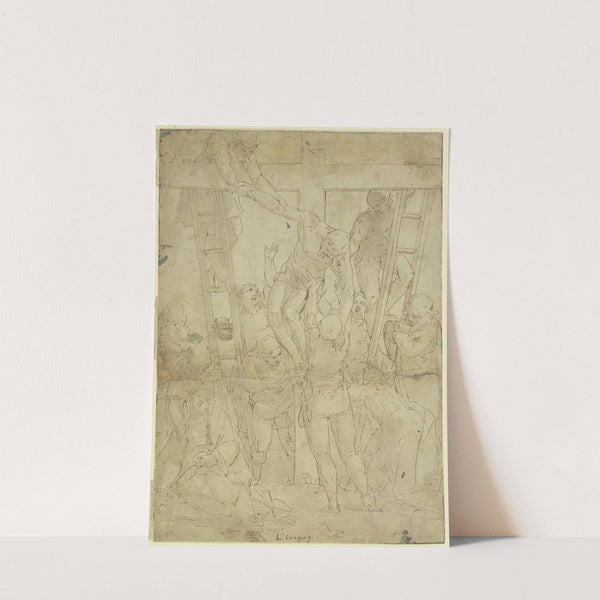 Deposition from the cross by Luca Cambiaso