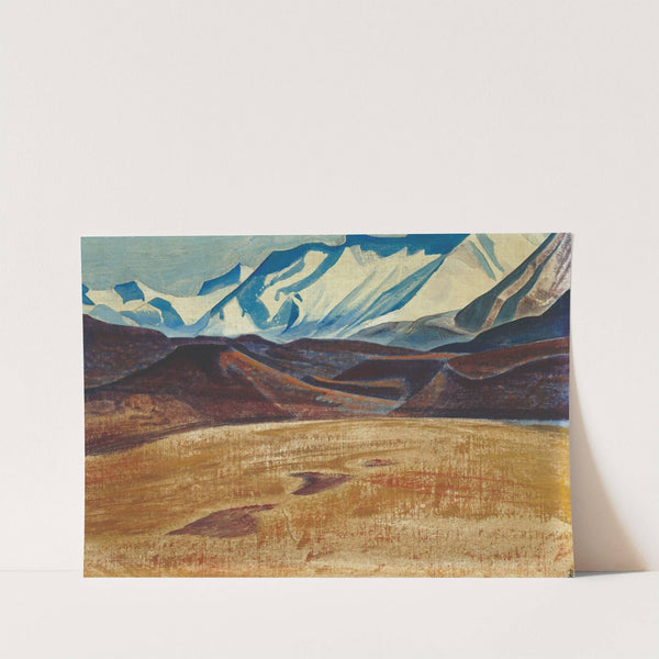 Depsang plains by Nicholas Roerich