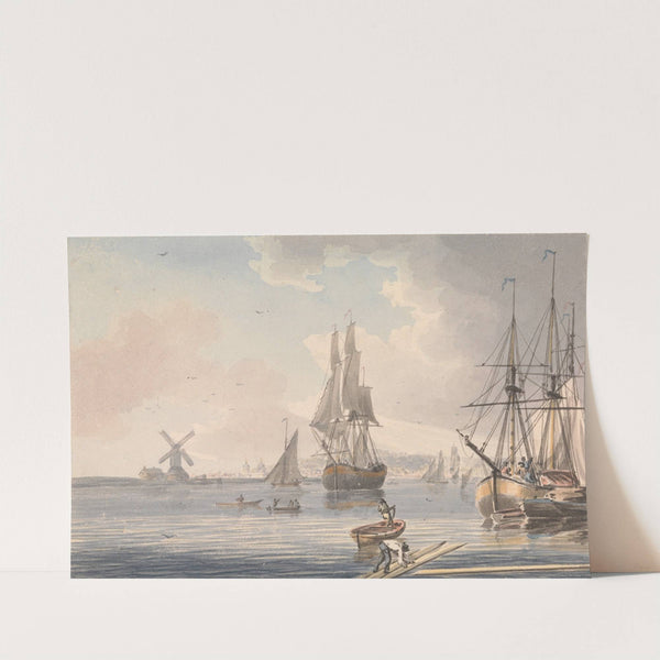 Deptford Dockyard, Kent by John Cleveley the younger