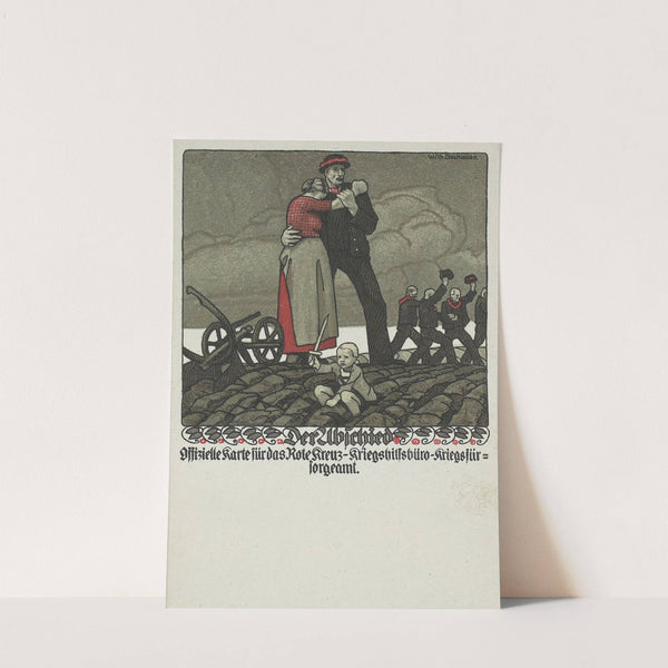 Der Abschied (1914) by Wilhelm Dachauer