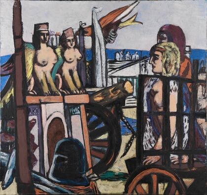 Der Abtransport der Sphinxe (1945)
