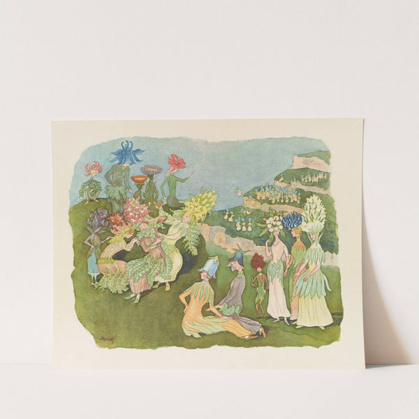 Der Alpengarten by Ernst Kreidolf