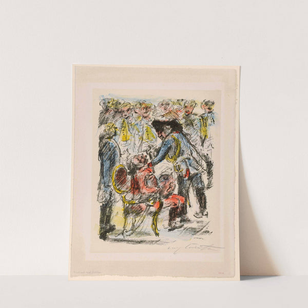 Der Alte Fritz Und Der Alte Ziethen ‘bleibe Er Nur Ruhig Sitzen’ (1921) by Lovis Corinth