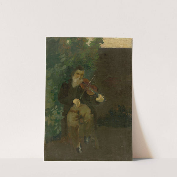 Der alte Geiger (1905) by August Macke