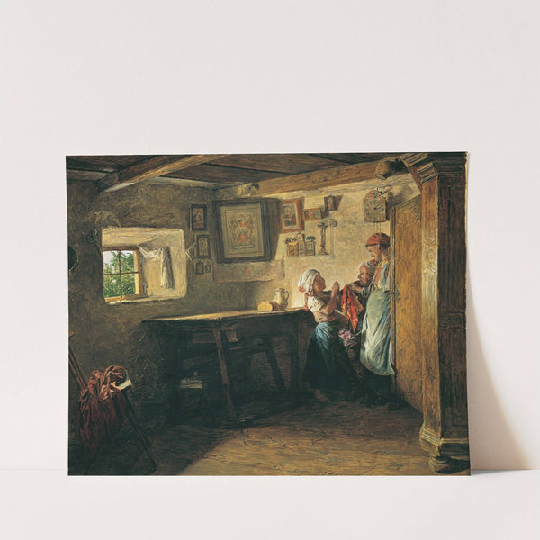 Der alte Kasten (1860) by Ferdinand Georg Waldmüller