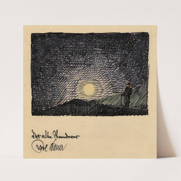 Der alte Wanderer (around 1924) by Karl Wiener