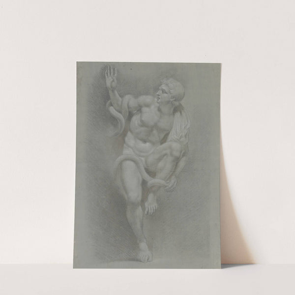 Der ältere Sohn des Laokoon, sich der Schlange zu entwinden suchend by Friedrich Wilhelm Schäfer