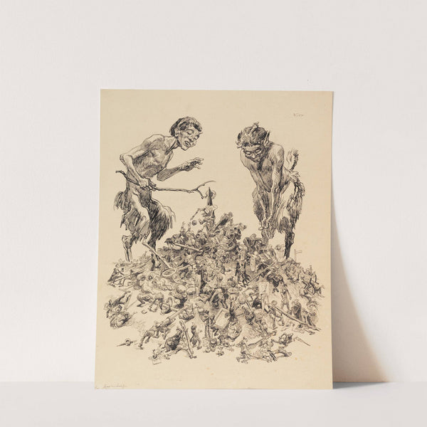 Der Ameisenhaufen (ca 1910) by Heinrich Kley