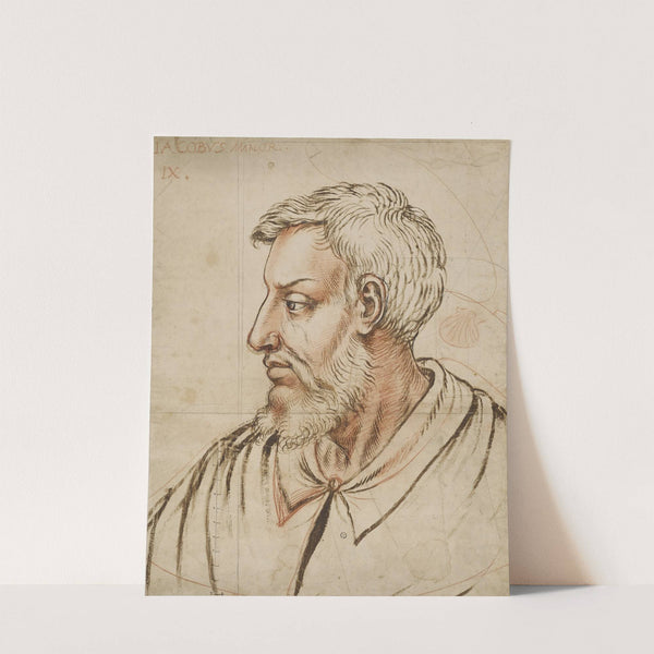 Der Apostel Jakobus Minor by Hendrick Goltzius