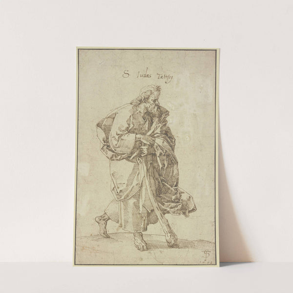 Der Apostel Judas Thaddäus (1578) by Tobias Stimmer