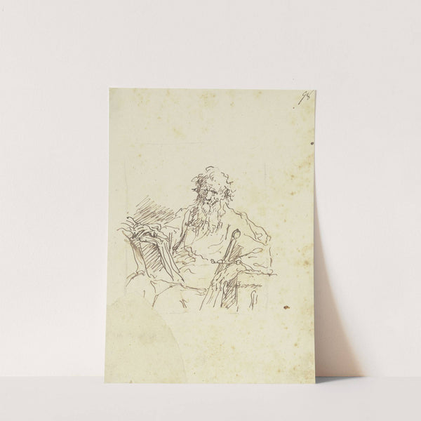 Der Apostel Paulus mit Buch und Schwert (1786) by Martin Johann Schmidt