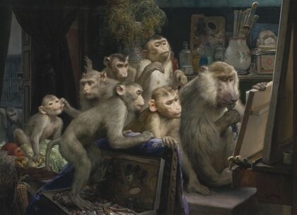 Der Atelierbesuch (A Visit to the Artist’s Studio)