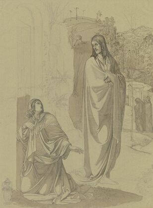 Der auferstandene Christus erscheint Maria Magdalena