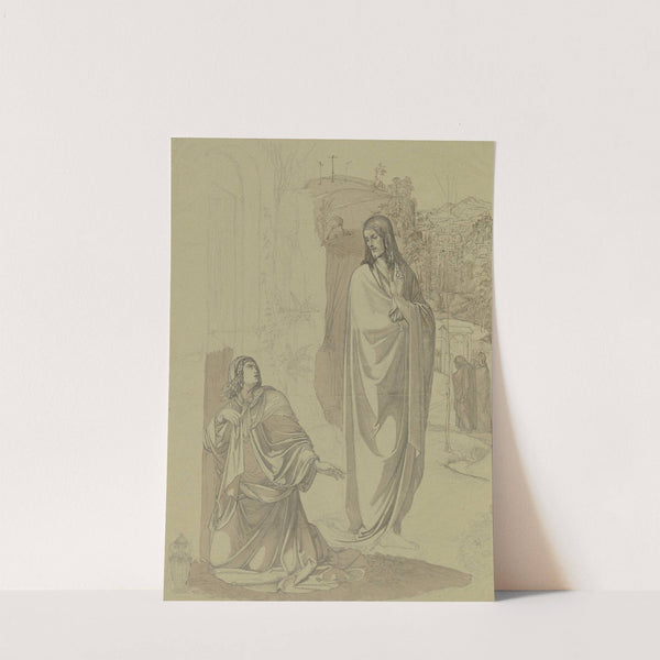 Der auferstandene Christus erscheint Maria Magdalena by Ferdinand Fellner