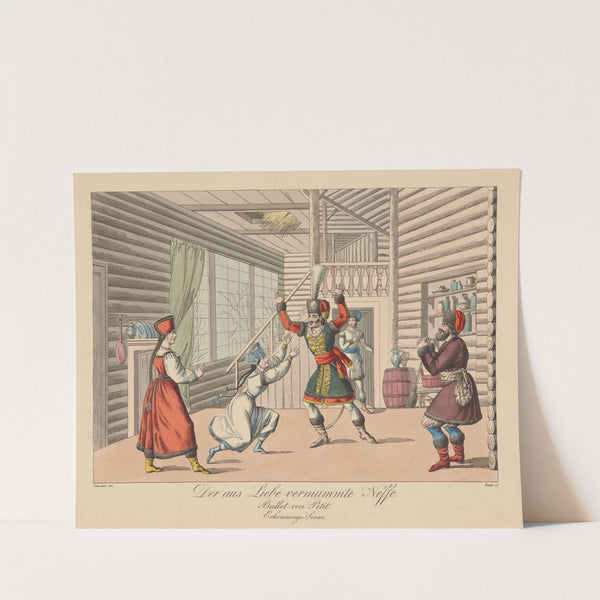 Marie Taglioni als Sylphide (1839) by Johann Christian Schoeller