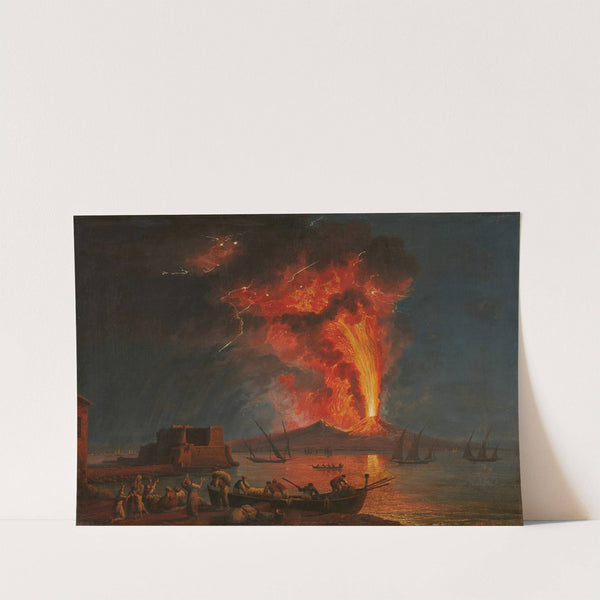 Der Ausbruch des Vesuvs am 8. August 1779 (1779) by Jacob Philipp Hackert