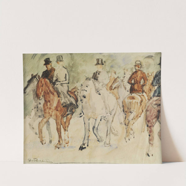 Der Ausrit by Hans von Faber du Faur