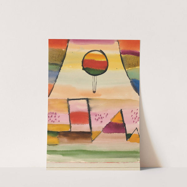Der Ballon im Fenster (1929) by Paul Klee
