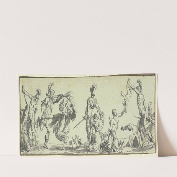 Der Bethlehemitische Kindermord (ca 1626) by Pierre Brebiette