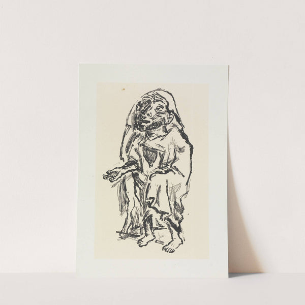 Der Bettler (1921) by Max Beckmann