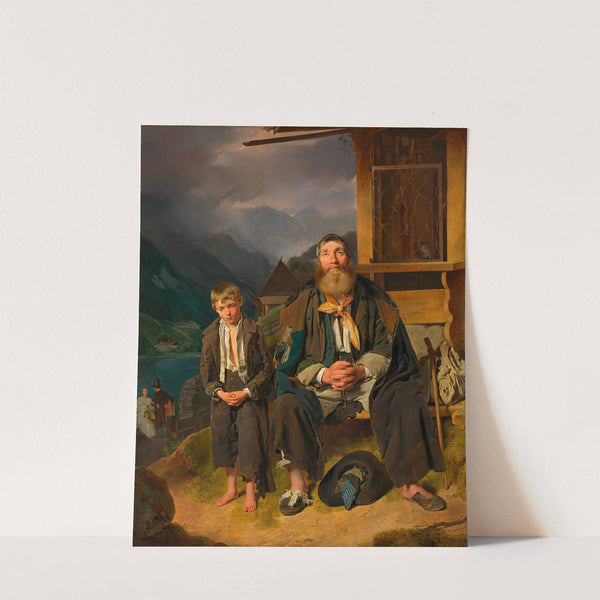 Der Bettler by Franz Eybl