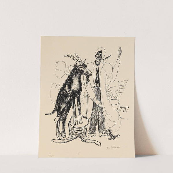 Der Bock (1946) by Max Beckmann