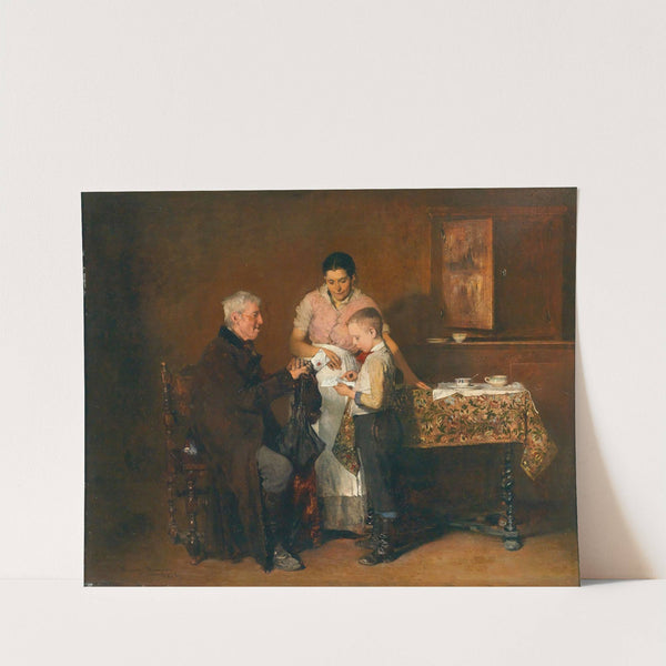 Der Brief (1882) by Franz Rumpler