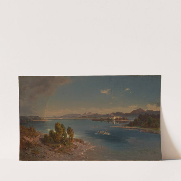 Der Chiemsee (1830-1840) by Daniel Fohr